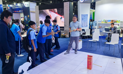 中國環(huán)科院承辦泰國科技展“再現(xiàn)碧水藍天”展區(qū)，展示生態(tài)環(huán)保成果